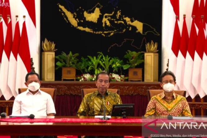  Presiden Jokowi Resmi Mencabut Kebijakan PPKM