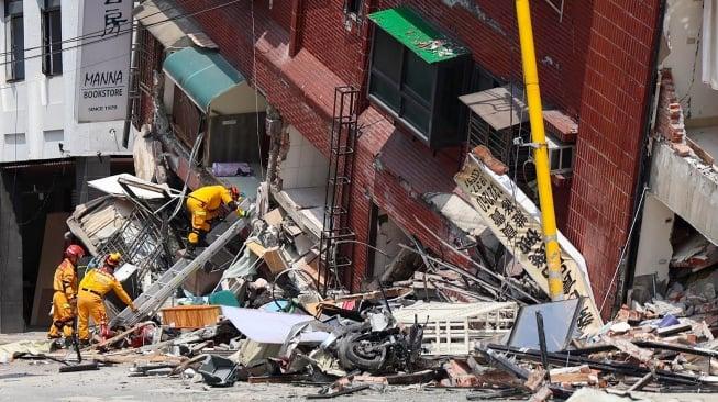 Pantai Timur Taiwan Diguncang 240 Gempa dalam Satu Hari