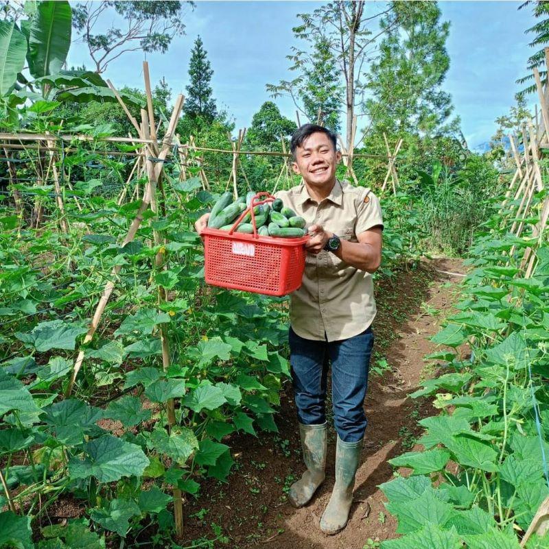 Nara Puncak Kembangkan Pertanian Organik Integrated Farming System 