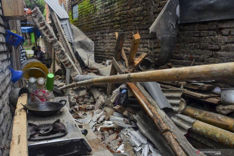 Gempa Garut Sebabkan Kerusakan Rumah Warga dan Masjid di Pangandaran 