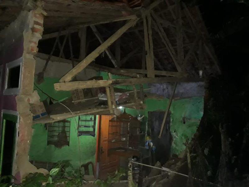 BPBD Garut Laporkan Puluhan Rumah Rusak akibat Gempa Garut