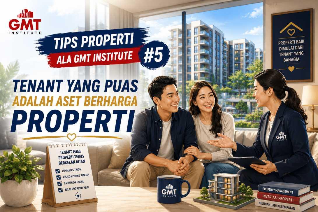  Tips Properti ala GMT Institute #5: Tenant yang Puas adalah Aset Berharga Properti