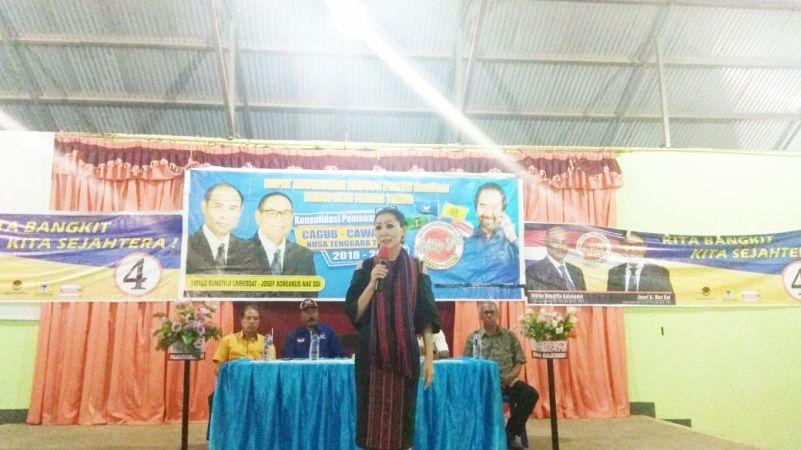  Pilgub NTT 2018,  Yuli Lasikodat: Kemenangan di Depan Mata Jika Kita Bersatu