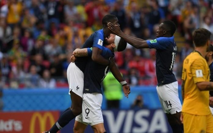  Menit ke-81, Pogba Bawa Perancis Taklukkan Australia 2-1