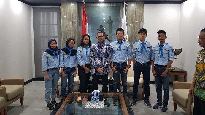  Terima Tim Ekspedisi Garuda Muda, Sandiaga Mengaku Terkesan Semangat Anak Muda 