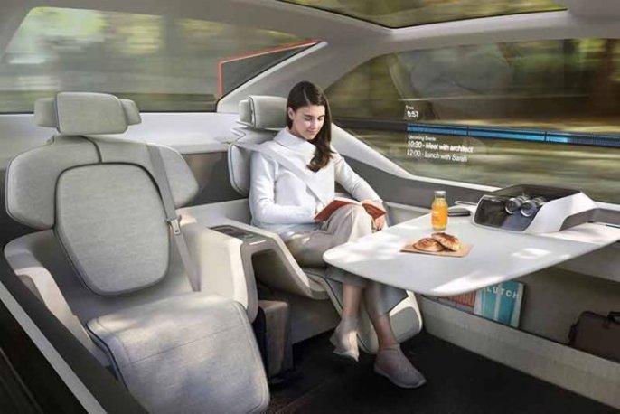  Ini Inovasi Volvo 360C, Swakemudi Bagai Kabin Jet Pribadi