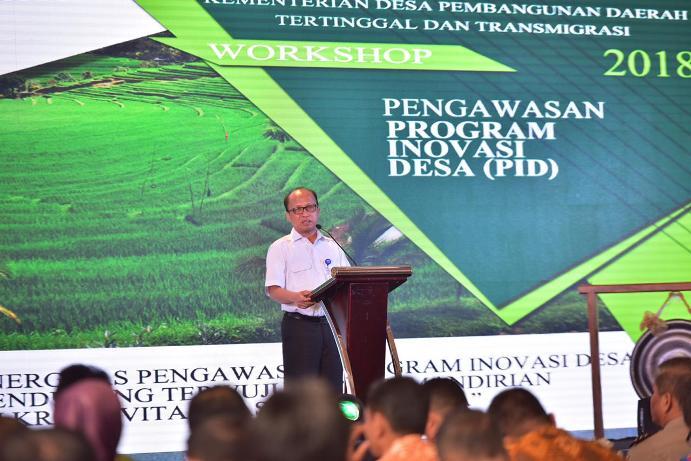  Kemendes PDTT Gelar Workshop Pengawasan Program Inovasi Desa