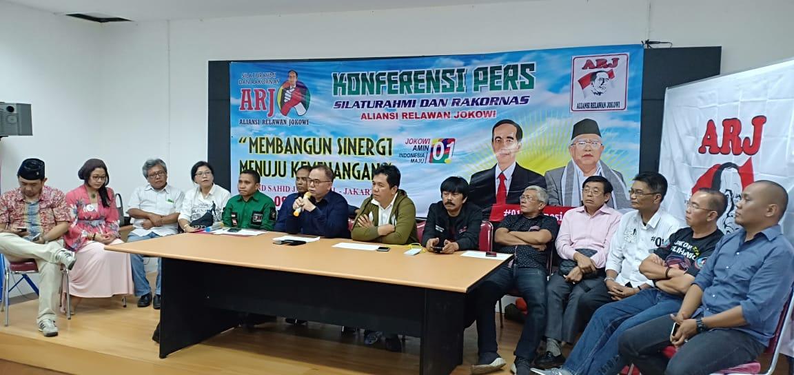  Aliansi Relawan Jokowi Siap Gelar Rakornas