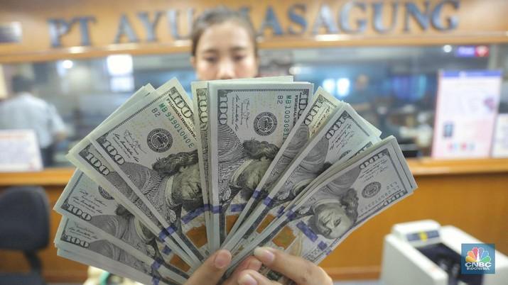  Dolar AS Menguat, Euro dan Pound Jatuh Tertekan di Akhir Perdagangan