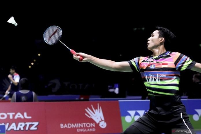  Jonatan Christie Tersingkir di Laga Putaran Kedua All England 2019