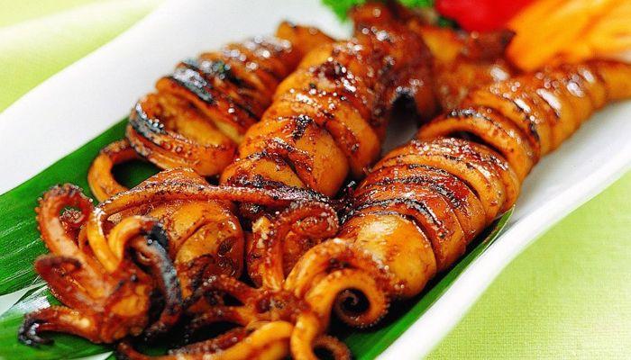  Cumi Bakar Saus Tomat yang Menggoda