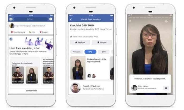  Pemilu 2019, Facebook Luncurkan Fitur Info Kandidat 