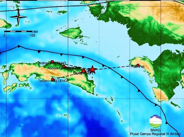  Ambon Diguncang Gempa Namun Tidak Berpotensi Tsunami