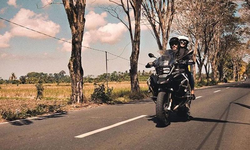  Darius dan Donna Agnesia Bakal Menjelajah Naik Motor ke Himalaya