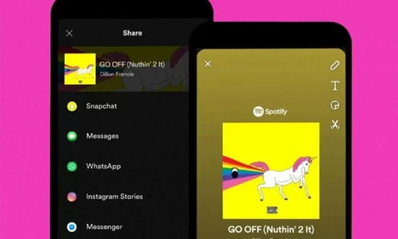  Spotify Gandeng Snapchat, Pengguna Bisa Bagikan Lagu ke Story
