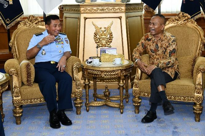  PWI Pusat dan TNI AU Siap Jalin Kerja Sama