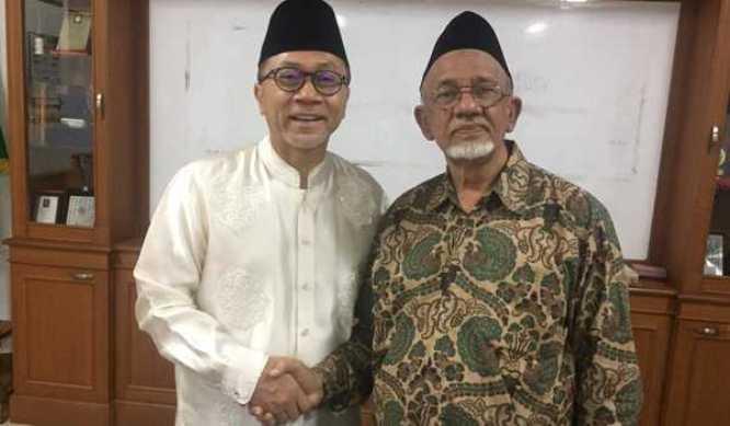  Bertemu Ulama, Zulhas Ajak Umat Islam Bersatu Dukung Pemerintahan Jokowi