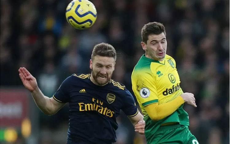   Arsenal Gagal Kemas Tiga Poin Usai Ditahan Imbang Norwich