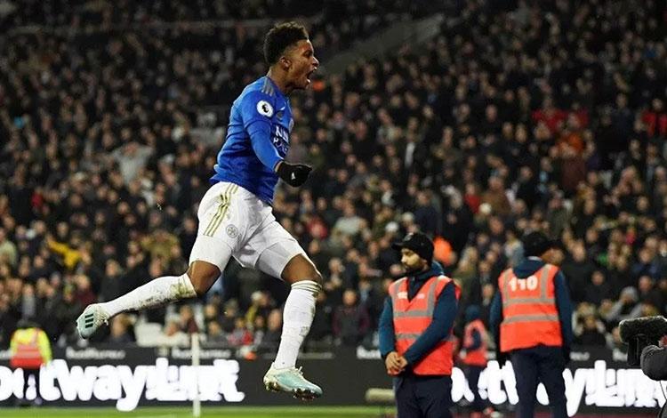  Menang Atas West Ham, Leicester Pastikan Tetap di Atas Man City