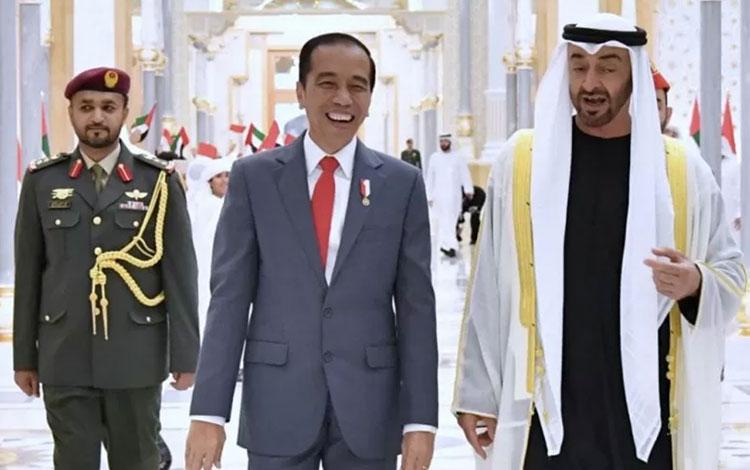  Putra Mahkota Ingin Jokowi Anggap UEA sebagai Rumah Kedua