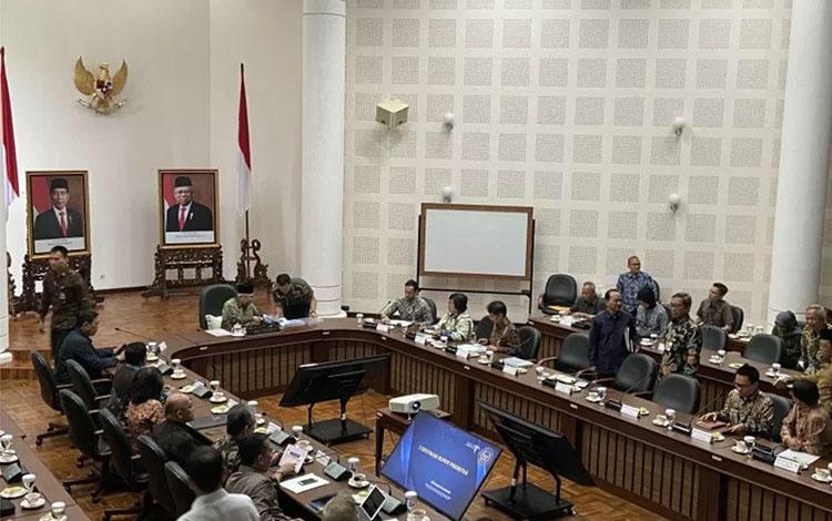  Wapres Pimpin Rapat Pengembangan Lima Destinasi Super Prioritas