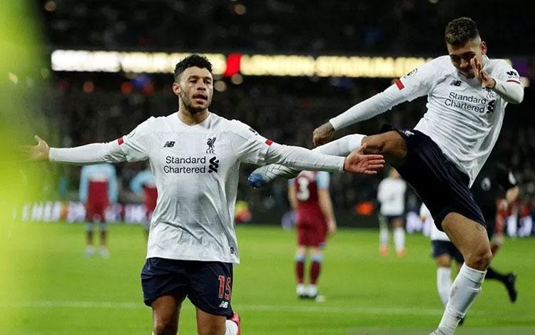  Liverpool Kian Kokoh di Puncak Klasemen Setelah Redam West Ham