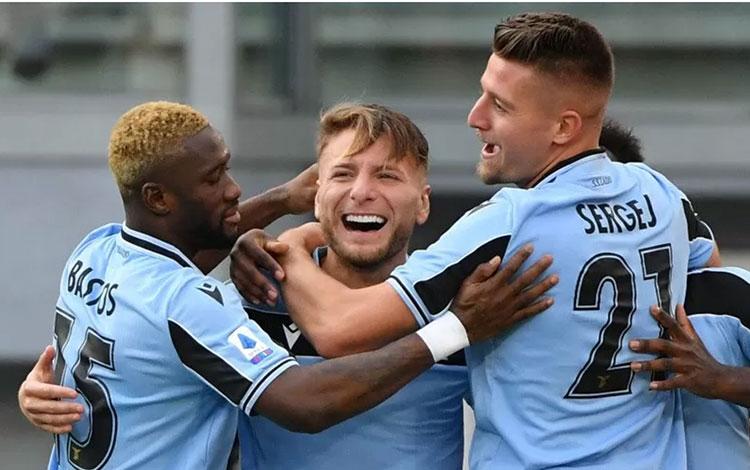  Hancurkan SPAL, Lazio untuk Sementara Naik ke Peringkat Kedua