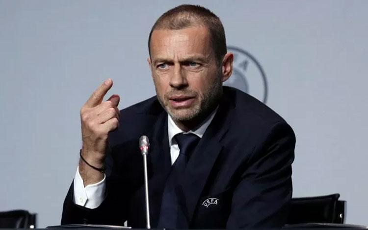  Presiden UEFA Akui Musim Kompetisi Ini Bisa Saja Tak Selesai