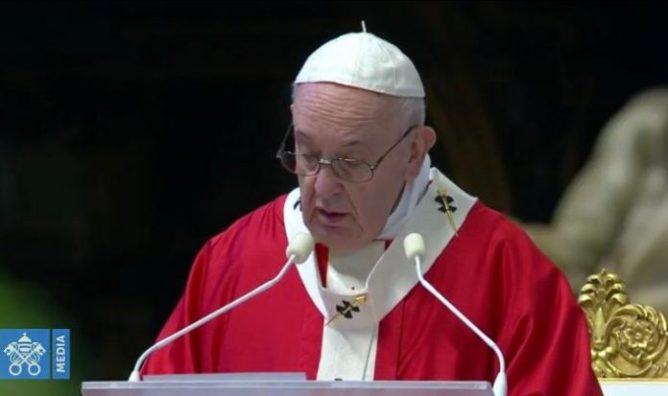  Awali Pekan Suci, Paus Fransiskus: Pandemi, Membantu Mengubah Ketakutan Menjadi Pelayanan