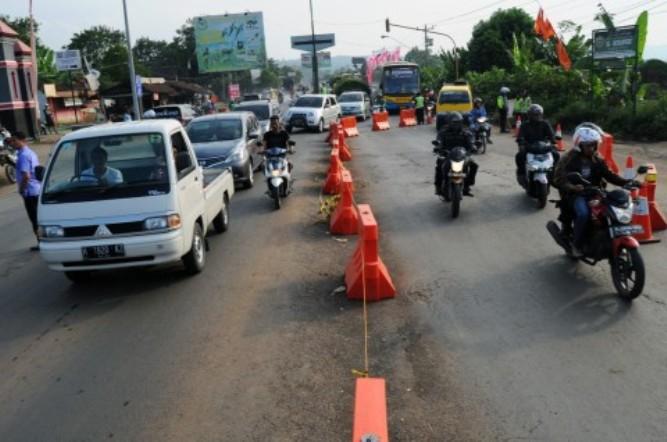  Diduga Longgarnya Pemeriksaan, Puluhan Ribu Pemudik Masuk Cianjur