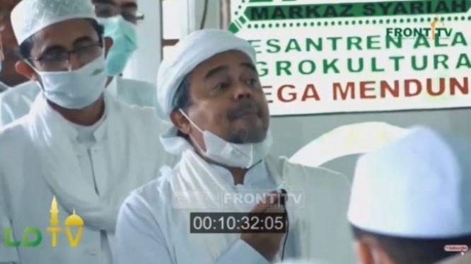  Rizieq Shihab Resmi Jadi Tersangka Kasus Pelanggaran Prokes