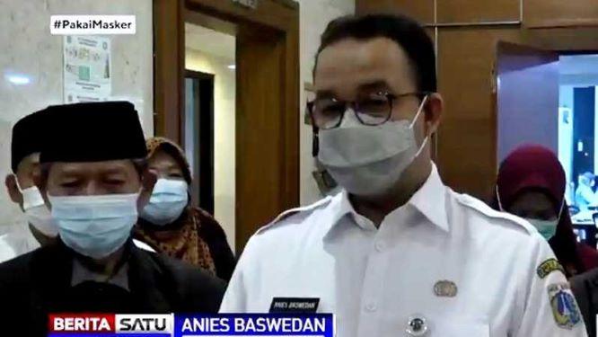  Anies Tegaskan Vaksinasi Jadi Syarat untuk Buka Kembali Kegiatan Masyarakat