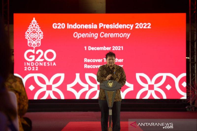  Airlangga Sebut Presidensi G20 Agar Usai Krisis Dunia Jadi Lebih Tangguh
