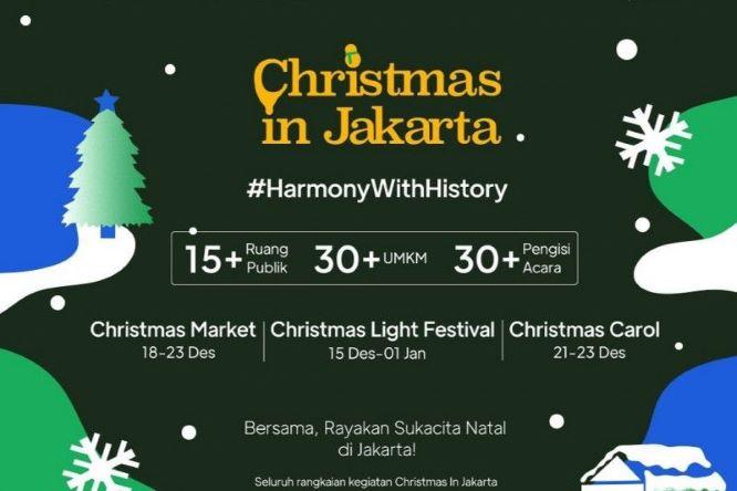 Meriahkan Hari Raya Natal, DKI Gelar ‘Christmas in Jakarta’