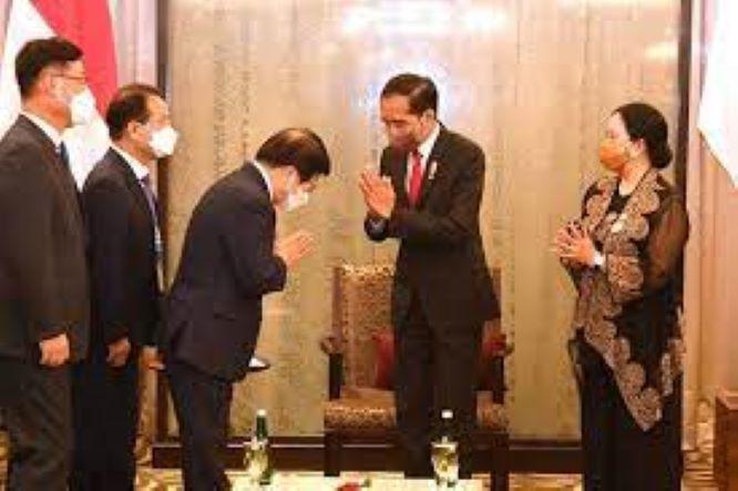  Bicarakan Peningkatan Kerja Sama, Presiden Temui Ketua Parlemen Korsel