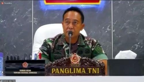  Panglima TNI Mutasi 180 Perwira Tinggi TNI