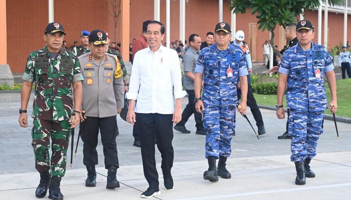  Presiden Lakukan Peletakan Batu Pertama Sejumlah Pembangunan Infrastruktur di IKN