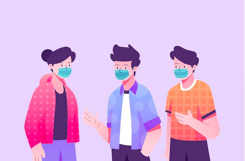  Hindari TBC, Gunakan Masker di Kerumunan