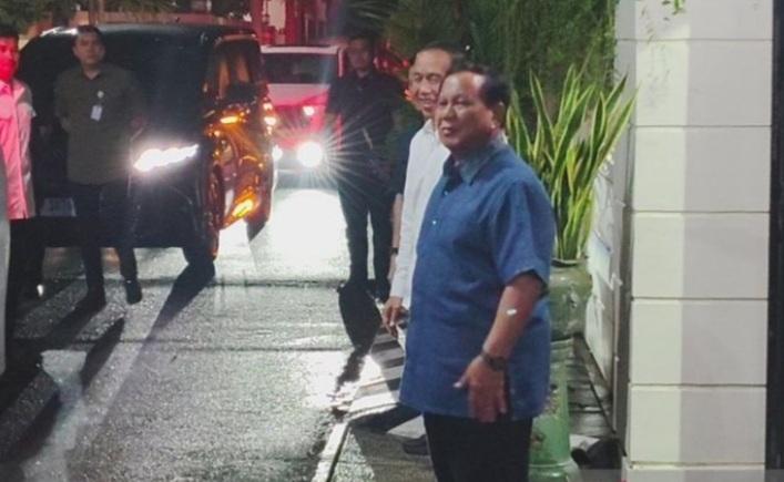  Presiden Prabowo Temui Jokowi di Solo