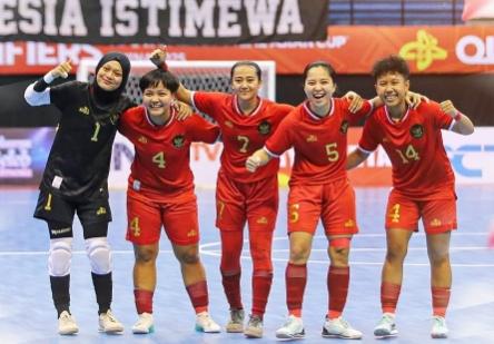  Timnas Futsal Putri Indonesia Taklukkan Hong Kong 5-0