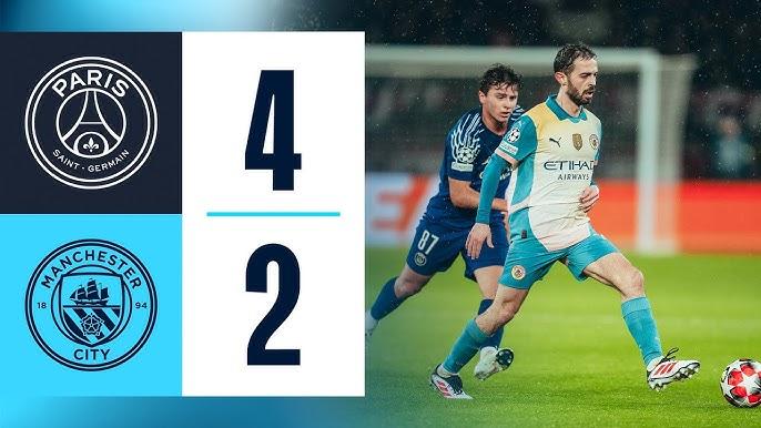  Manchester City Terancam Gagal Playoff Liga Champions Setelah Ditumbangkan PSG 2-4