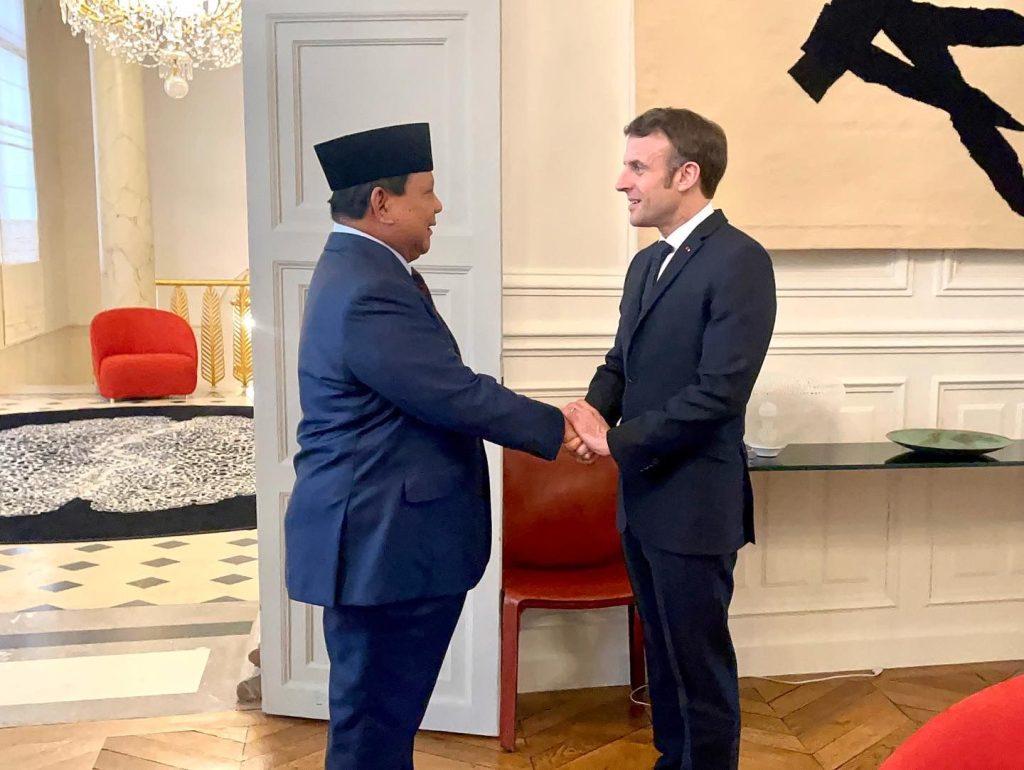  Emmanuel Macron: Indonesia-Prancis akan Garap Bersama Proyek-proyek Ambisius