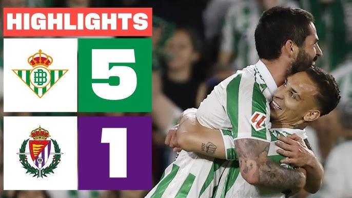  Real Betis Pesta Gol, Hajar Real Valladolid 5-1