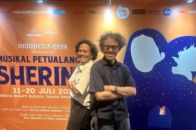  Mira Lesmana dan Riri Reza Terharu Kisah Sherina Tampil Dalam Format Teater Musikal