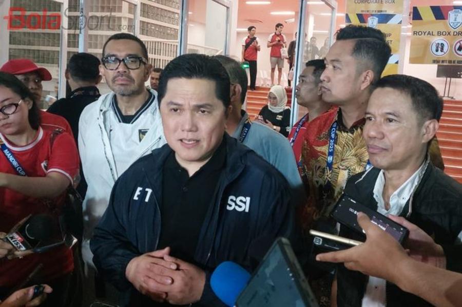  Erick Thohir: Timnas U-23 Harus Berani Main Keras Lawan Vietnam di Final