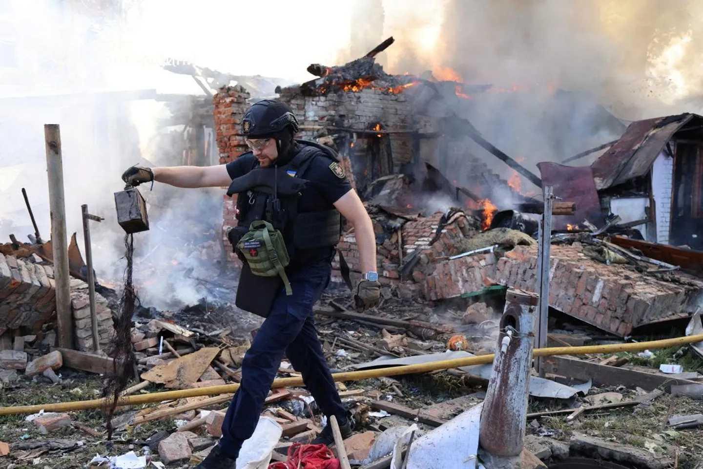  Kebakaran Hebat di Ryazan Rusia, 5 Tewas, Lebih dari 100 Luka-Luka