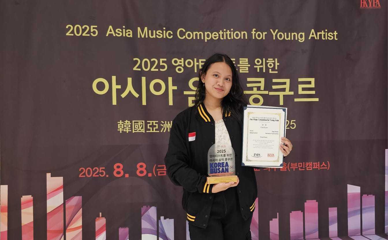  Gaia Brisbie Narwastu Putrichandra, Vokal Emas Remaja Indonesia yang Harumkan Nama Bangsa di Korea