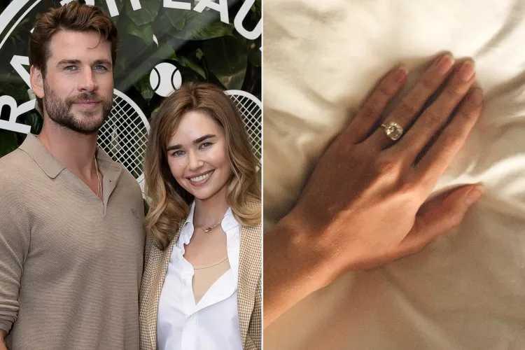  Resmi Bertunangan, Liam Hemsworth dan Gabriella Brooks Pamer Cincin Menawan