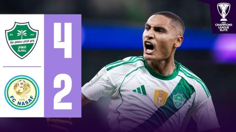  Liga Champions Asia: Al Ahli Bungkam Nasaf 4-2, Al Ittihad Kalah Tipis dari Al Wahda
