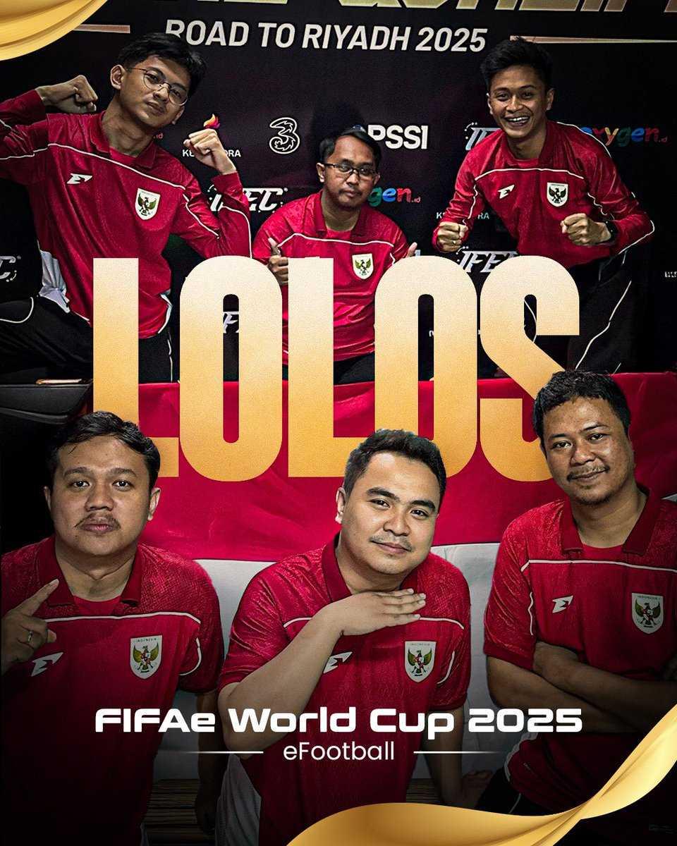  Timnas eFootball Indonesia Amankan Tiket ke FIFAe World Cup 2025 di Riyadh